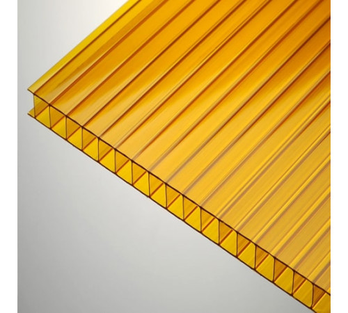 Сотовые поликарбонаты 10x2100x12000 мм GROSS-PC ТУ купить в Солигорске  